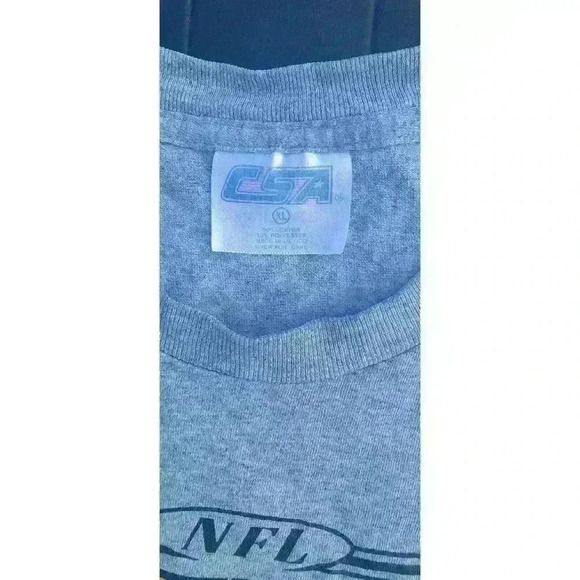 Vintage Pittsburgh Steelers NFL T Shirt XL Grey Football 2001 Large Graphic - Picture 4 of 12